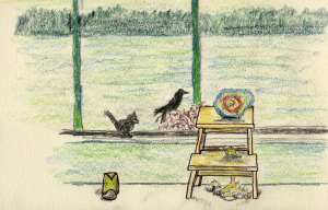 LR still life with Crow by Seattle Life Coach William Wittmann